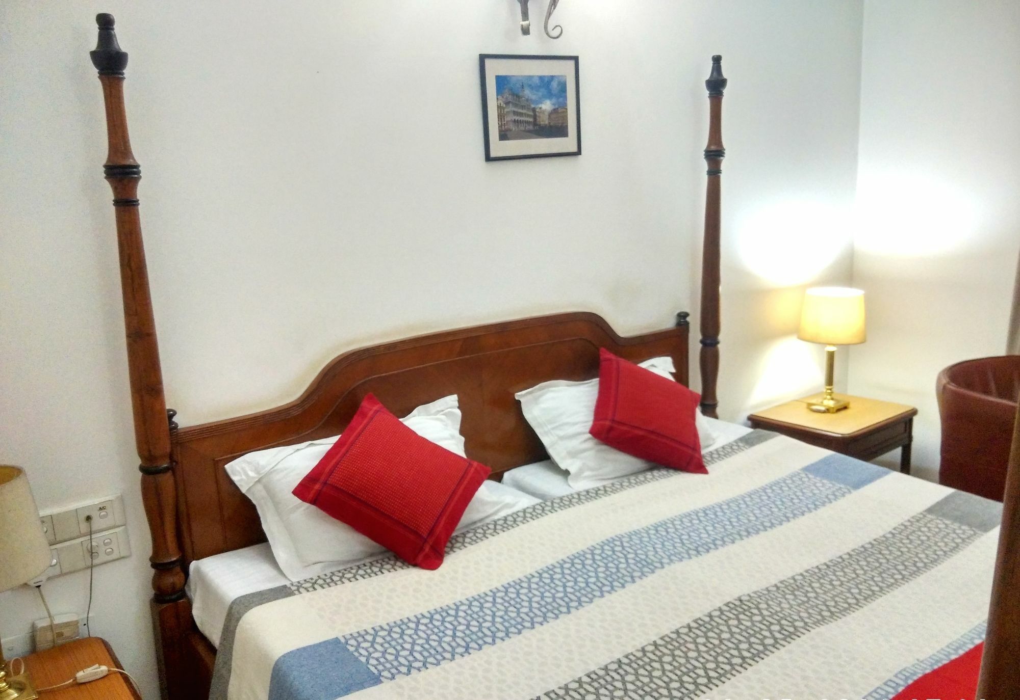 Hotel Palm Greens Nuova Delhi Esterno foto